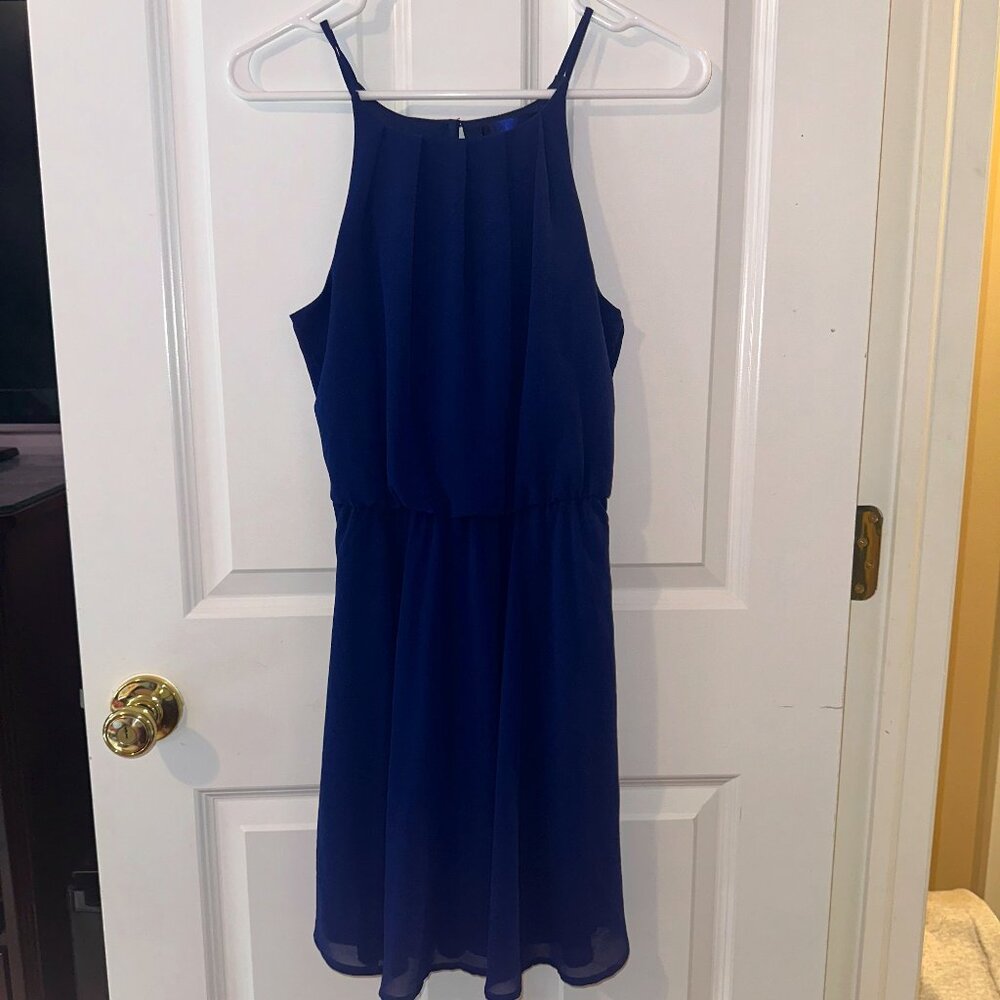 Blue Rain Flowy/Mesh Dress Size XS